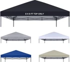 Canopy Replacement Top Only,waterproof Pop Up Tent 8X8, Black New. Price: $66.99.