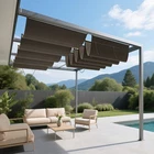 Goleray 4FT Retractable Canopy Cover With/ Steel Wire For Pergola Gazebo Patio New. Price: $257.87.