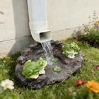Dhoby Ghaut Gutter Splash Block Frog Statue Outdoor Garden Decorative Of New. Price: $79.10.