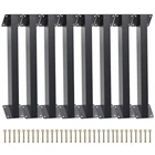 8PC 45 Degree Angle Support Bracket Pergola Kit Heavy Duty Connector Brace New. Price: $75.69.