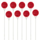 Dxsign Reflective Driveway Markers, Reflectors For Entrance, White New. Price: $34.52.