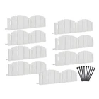 Easyflex 10 Ft White Plastic Landscape Edging Kit With Hardware New. Price: $47.52.
