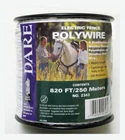 Dare Equine Polywire 820 Feet Lightweight White Easy To Use Pasture Farm Horse New. Price: $36.71.