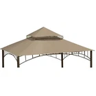 Replacement Canopy Roof For Target Madaga Gazebo Model L-GZ136PST (BEIGE1) New. Price: $72.28.