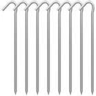 Aagut 8 Pack Metal Camping Tent Stakes 9 Inch Yard For Inflatables Hea... New. Price: $17.86.