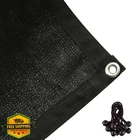 Shatex Black Shade Cloth 10X16FT Sunblock Panel 12 Bungee Balls New. Price: $83.99.