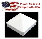 True 5X5 (127MM 127MM) Plastic Pyramid Vinyl Fence Post Cap White 8,16, 24 Pk New. Price: $19.99.
