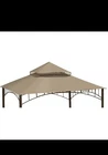 Replacement Canopy Roof For Target Madaga Gazebo Model L-GZ136PST (BEIGE1) New. Price: $70.00.