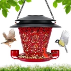 Solar Bird Feeders For Outside Hanging Metal Wild Lanterns New. Price: $55.00.
