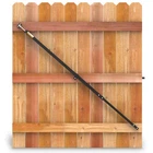 Telescopic Gate Brace 8 Anti Sag Fence Hardware Kit Black True Latch Wooden New. Price: $124.99.