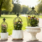 Goooxim 3PCS Metal Obelisk Trellis Set For Climbing Plants - Decorative Garden New. Price: $137.36.