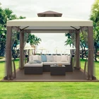 10'X10' Patio Gazebo Tent Mosquito Netting Outdoor Canopy Shelter For Garden New. Price: $99.99.