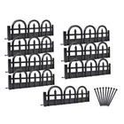 Easyflex 10 Ft Black Plastic Landscape Edging Kit W/ Hardware New. Price: $45.44.