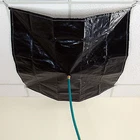 Sigman 3' X Drain Tarp Roof Ceiling Leak Diverter - Silver Black New. Price: $24.95.