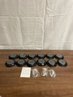 Fabstyl Black Waterproof 10 Working Mode Outdoor Solar Fence Deck Light Used. Price: $199.99.