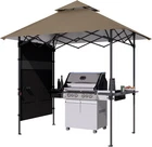 Abccanopy 8X5 Pop Up Grill Gazebo Khaki Bbq W/ Led Lights New. Price: $119.95.