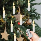 Wondise 30PCS Christmas Flameless Taper Candle Tree Lights Batt New. Price: $57.49.