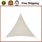 Coolaroo 11.8FT Ready-to-hang Shade Sail Triangle Pebble Tan Sun Shelter 501303 New. Price: $36.99.