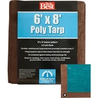 Do It Best Side GREEN/1 Brown Woven 6 Ft. X 8 Medium Duty Poly Tarp New. Price: $6.74.