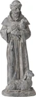 Vintage Francis Garden Statue - 15.2 Inch Resin Patron Of Animal Figurine Sai New. Price: $71.99.