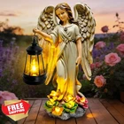 Yulloyello Angel Figurine Solar Garden Statue New. Price: $44.99.