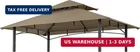 Abccanopy Grill Gazebo Replacement - 5X8 Double Tiered Bbq Top Cov New. Price: $45.94.