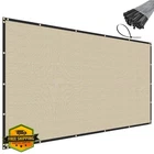 Sunnyroyal 6'X25' Beige Privacy Fence Screen Mesh New. Price: $44.99.