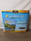 Shelterlogic Sun Shade Sail (#25720) 12X12X12 Ft-triangle-new! Open. Price: $33.33.