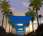Amgo X Blue Rectangle Sun Shade Sail Canopy Awning UPF50 AGTAPR1216 95 Uv New. Price: $43.48.