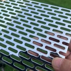 15.7"X7.8" Perforated Metal Sheets 19GAUGE Expanded Mesh Opening Oblong... New. Price: $37.54.