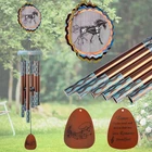 Aoedelyart Wind Chimes For Outside With 3D Animations Horse SPINNER,37" Mem New. Price: $62.63.