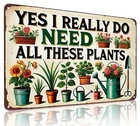 Bestylez Vintage Gardening Signs For Home Greenhouse Decor New. Price: $31.34.