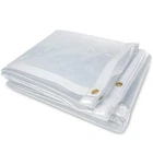 7 X 20FT Outdoor Clear Tarp Curtain Waterproof Wind-proof 24 Mil Transparent ... New. Price: $107.47.