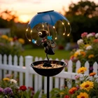 Solar Feeders For Outdoors, Ants Garden Decor, Decorative Wildbird Cardinal New. Price: $47.98.