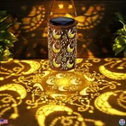 Solar Lantern Outdoor Hanging Lights, Waterproof Retro Metal Moon Decor New. Price: $35.52.