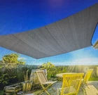 New Artpuch Sun Shade Sail 12" X Dark Gray. Price: $15.00.