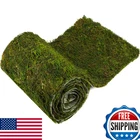 108'' X 16'' Dried Moss Table Runner - Green Sheet Roll For Crafts, Preserv New. Price: $62.63.