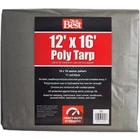 (6-PK) Do It Best Silver Woven 12 Ft X 16 Heavy Duty Poly Tarp Model: 725633 New. Price: $193.79.