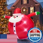 Christmas Inflatable 9FT Wide Santa Claus Outdoor Decoration With Built-in Led New. Price: $149.41.